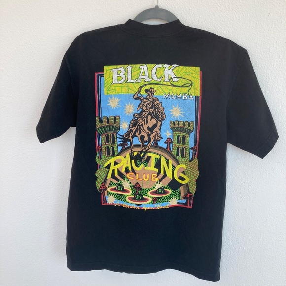 Shredders Digest Black T-shirt S Black Mamba Racing Club - Picture 4 of 10